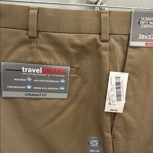 Ultimate Stretch Waist Flat Front Pants